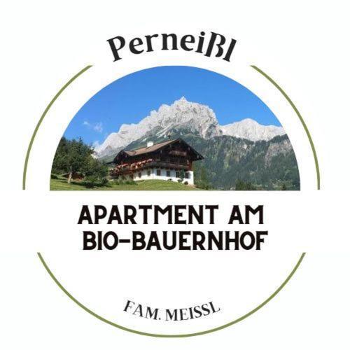 Bio Bauernhof Perneissl Apartment Бишофсхофен Екстериор снимка